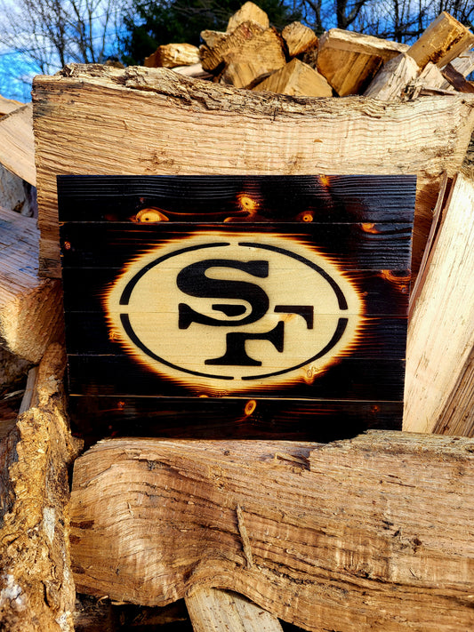 49ers Wood Plaque