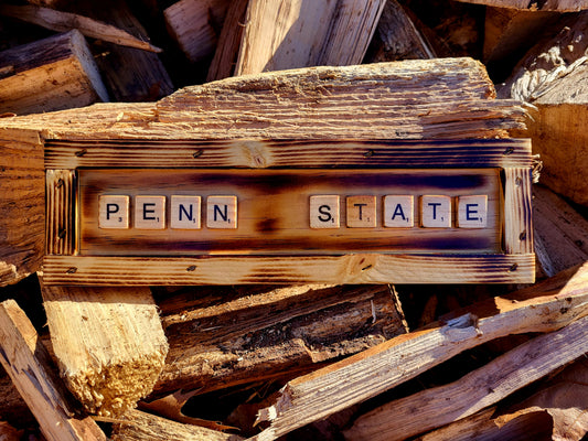 Penn State- Scrabble Sign