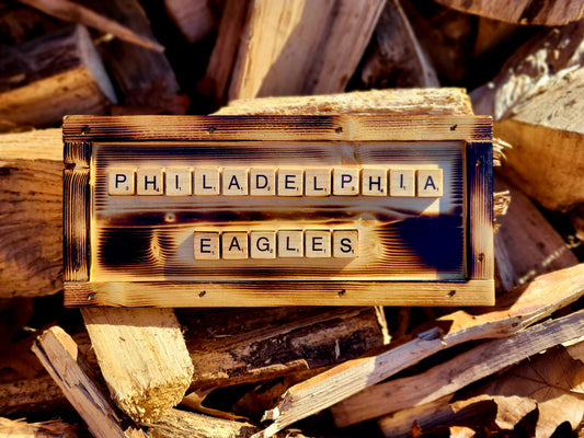 Philadephia Eagles - Scrabble Sign