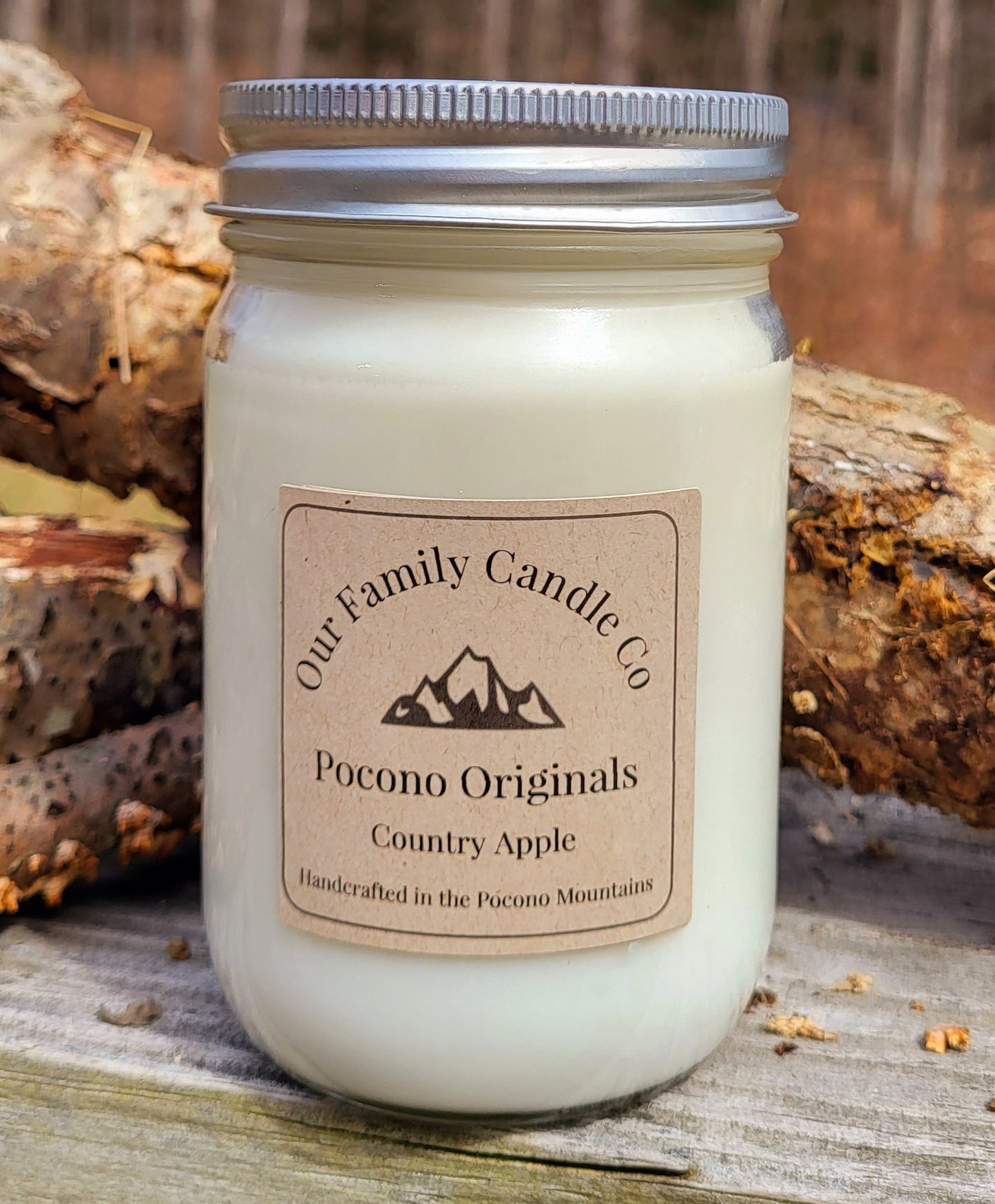 Country Apple 12oz Mason Jar